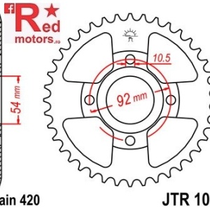 Foaie/pinion spate JTR1078.60 420 cu 60 de dinti pentru Yamaha TZR 50