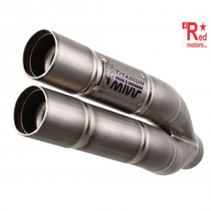 Evacuare MIVV DOUBLE GUN Full Titanium pentru YAMAHA FZ8 (Fazer)/ABS (2010-2016)