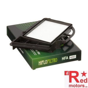 Filtru de aer Hiflo HFA4203 pentru YAMAHA X-City 250 2007-2013, YP 250 X-MAX 2011-2013, YP 250 X-MAX 2011-2012, YP 250 X-MAX 2006-2013, YP 250 Majesty 2000-2007, VP 300 Versity 2003-2007