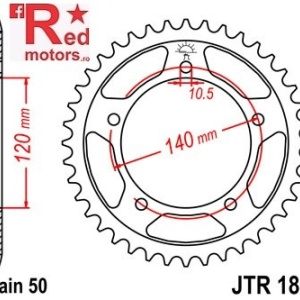 Foaie/pinion spate JTR1800.41 530 cu 41 de dinti pentru Suzuki GSF 1200, GSF 1250, GSX 1300