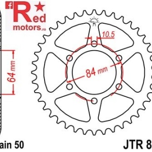 Foaie/pinion spate JTR814.44 530 cu 44 de dinti pentru Suzuki GS 400, GS 450