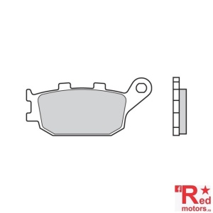 Placute frana spate Brembo 07HO3607 Road Carbon Ceramic ( 07 ) 85,7x40,0x8,9 pentru Honda CB 600, CBF 600, Triumph Speed Triple 750, Triple 675, Tiger 800