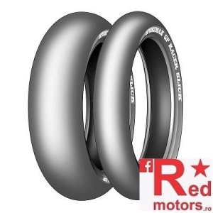 Set anvelope/cauciucuri moto Dunlop GP Racer D211 Slick 120/70 R17 M + 200/55 R17