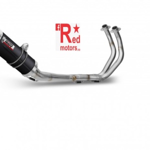Sistem de evacuare complet 2x1 MIVV GP Carbon d105 pentru YAMAHA MT-07 (2014-2021)