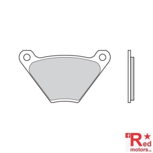 Placute frana fata Brembo 07HD0105 Road Carbon Ceramic ( 05 ) 113,9x65,4x7,2 pentru Harley Davidson FL 1200, FLH 1200, FX 1200, FXE 1200