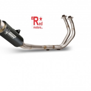 Sistem de evacuare complet 2x1 MIVV GP PRO Black stainless steel pentru YAMAHA MT-07 (2014-2021)