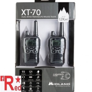 Statie radio PMR Midland XT70, set 2 buc