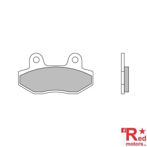 Placute frana fata Brembo 07GR12SA Road - SA 76,9x41,9x7,5 pentru Hyosung Boomer 125, GT 125, GT 250, GT 650, GV 125, ST 700