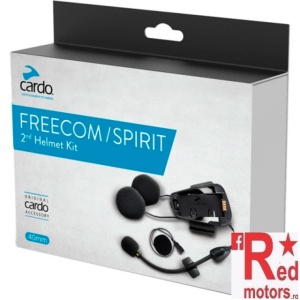 Kit audio pt. sistem comunicatie Cardo Freecom /Spirit (casca open face)