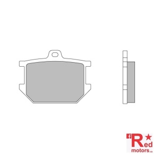 Placute frana fata Brembo 07YA0309 Road Carbon Ceramic ( 09 ) 66,8x49,4x11,0 pentru Yamaha XS 750 SE