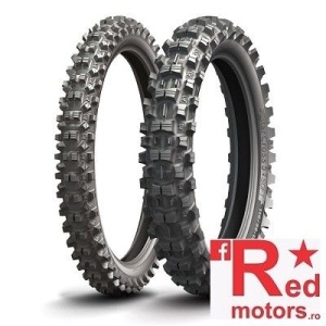 Set anvelope/cauciucuri moto Michelin Starcross 5 80/100 R21 Soft + 110/90 R19 Soft