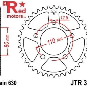 Foaie/pinion spate JTR336.33 630 cu 33 de dinti