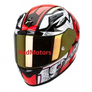Casca Scorpion EXO-2000 EVO AIR Alvaro Bautista + viziera fumurie