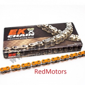 Lant moto EK Supreme QX-Ring 520 MVXZ2 cu 120 zale Auriu