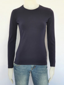 Bluza dama maneca lunga, 2001.Bleumarin
