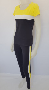 Compleu Dama Sport SET:t.2920+P.2182. Galben Lamaie