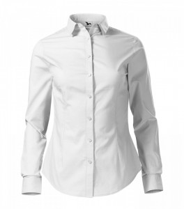 Camasa dama Malfini Slim-Fit STYLE LS 229 Alb