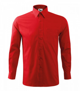 Cămaşă Bărbaţi Malfini Regular-Fit STYLE LS 209 Rosu