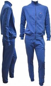 Trening Barbati din Bumbac IVY OXFORD ITALIA, Albastru Jeans
