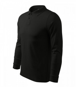 Bluza Barbati Malfini Polo SINGLE J. LS 211 Negru