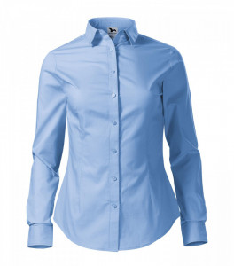 Camasa dama Malfini Slim-Fit STYLE LS 229 Light Blue