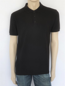 T.4510.Negru, Tricou Barbati Knox Polo Pique Clasic