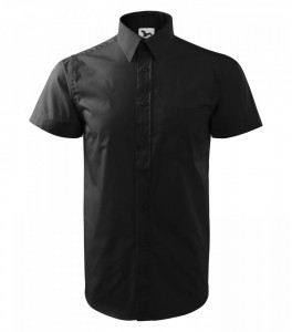 Cămaşă Bărbaţi Malfini Regular-Fit CHIC 207 Negru