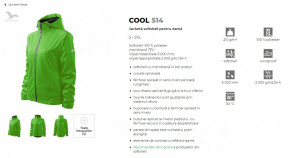 Jachetă softshell Damă Malfini COOL 514 Verde Mar