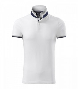 Tricou Barbati Malfini Polo Pique COLLAR UP 256 Alb