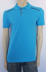 T.4513.Albastru, Tricou Barbati Knox Polo Pique Clasic