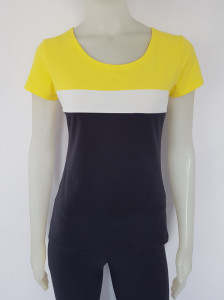 Tricou Dama Sport 2920.Galben Lamaie