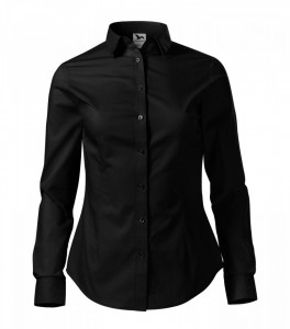 Camasa dama Malfini Slim-Fit STYLE LS 229 Negru