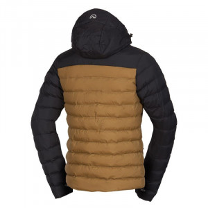 Geaca sport matlasata cu puf sintetic sezon rece pentru barbati NORTHFINDER Jeffery BU-3936SP, Negru-Maro