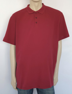 T. 4515.Bordo , Tricou Polo Pique Barbati EXTRA-LARGE
