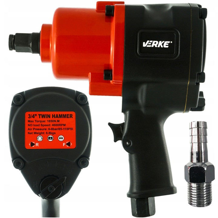 Pistol de impact pneumatic 3/4