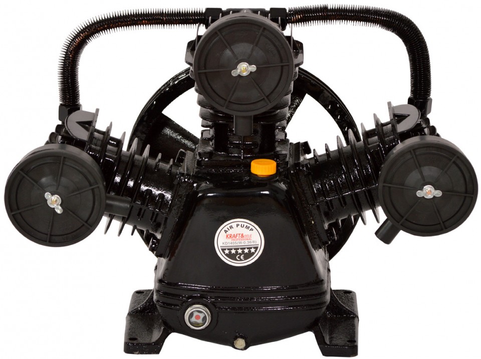 Motorul Merge In 3 Pistoane Cap compresor de aer cu 3 pistoane 7.5kW 900L/min KraftDele KD1407 TBC