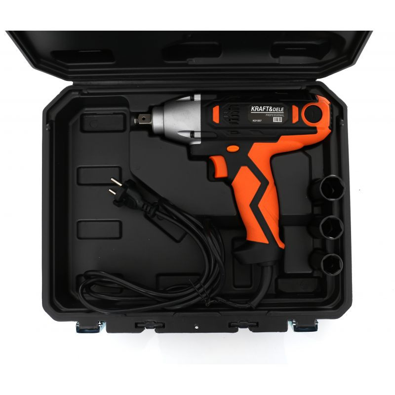 Pistol Impact electric 2100W 220V 800Nm 17,19,21mm KraftDele KD1557