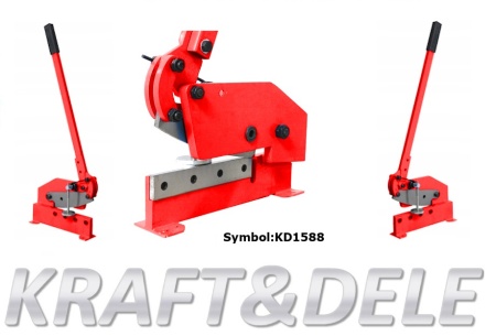 Ghilotina foarfeca de tabla HS-5 100 mm  KraftDele KD1588