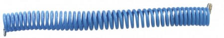 Furtun spiralat conectori aer comprimat din PU 16 x 10mm; 10m; 12-37 bari. ADLER AD0140.95