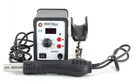 Statie de lipit cu aer cald 2in1 700W KraftDele KD852 TBC