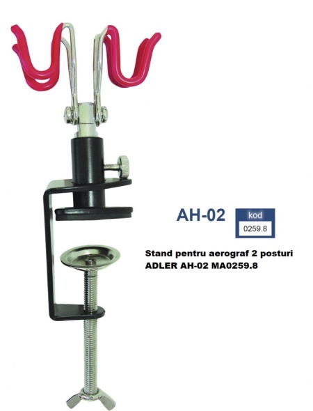 Stand pentru aerograf 2 posturi ADLER AH-02 MA0259.8