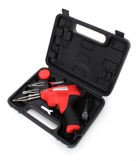 Pistol de lipit cu geanta de transport 200W KraftDele KD1504