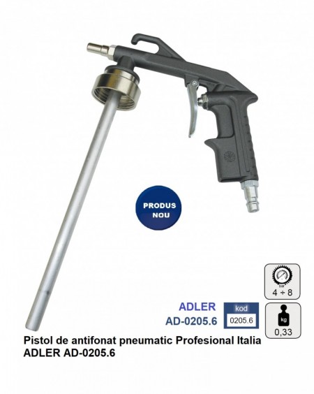 Pistol de antifonat pneumatic Profesional Italia ADLER AD-0205.6