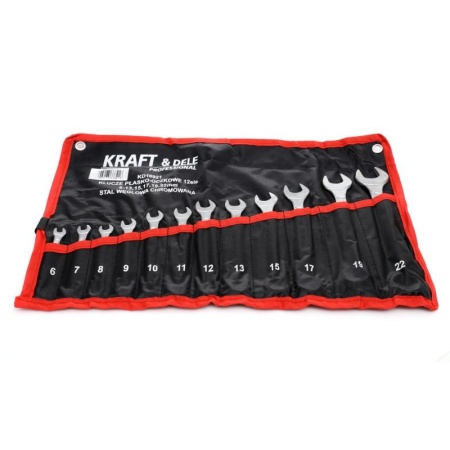Set chei fixe 12 piese 6-13, 15, 17, 19, 22mm KraftDele KD10921 TBC