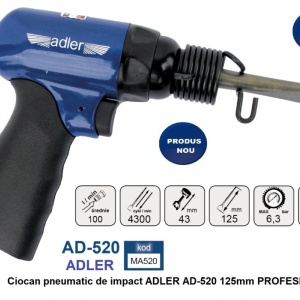 Ciocan pneumatic de impact ADLER AD-520 125mm PROFESIONAL