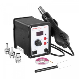 Statie de lipire cu pistol cu aer cald 650 W S-LS-3 Stamos 10020996