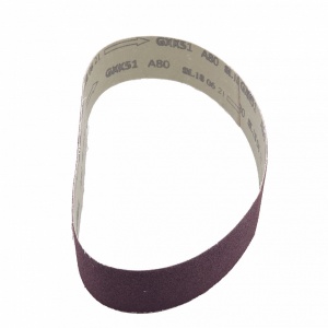 Bandă abrazivă continuă P80, 76x755 mm pentru slefuitor NR.978