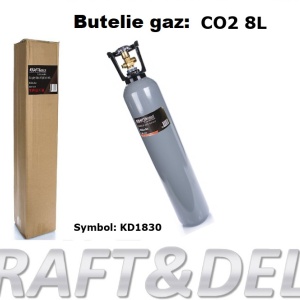 Butelie 8 litri, pentru CO2 KraftDele KD1830