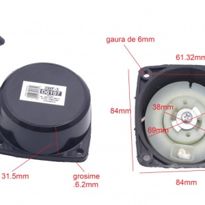 Demaror motor termic motocoasa 2/4 timpi 6.6 cm D0033