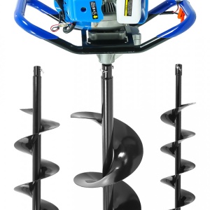Motoforeza de pamant cu 3 burghie 5,2 CP B1400 BAUG
